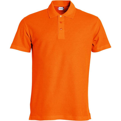 Blood Orange - Front - Clique Mens Basic Polo Shirt