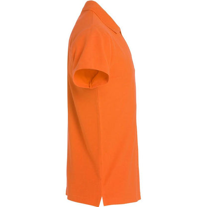 Blood Orange - Back - Clique Mens Basic Polo Shirt