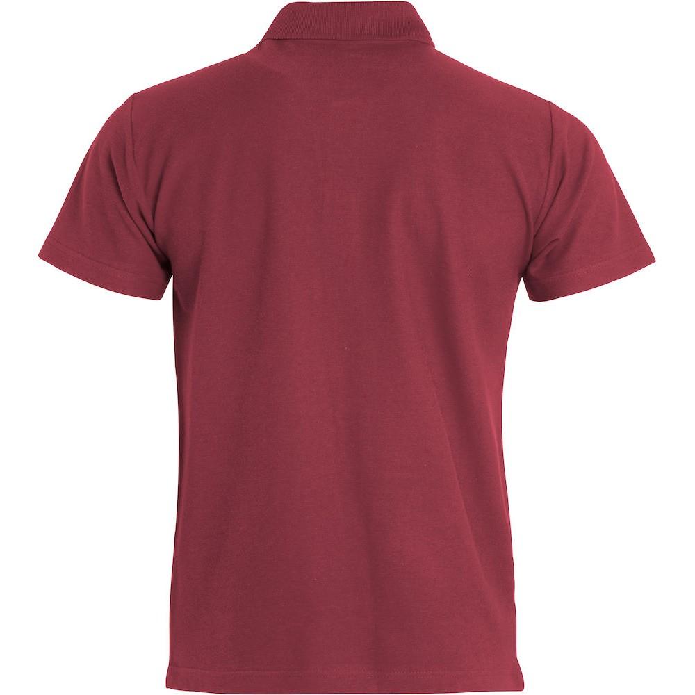 Burgundy - Lifestyle - Clique Mens Basic Polo Shirt