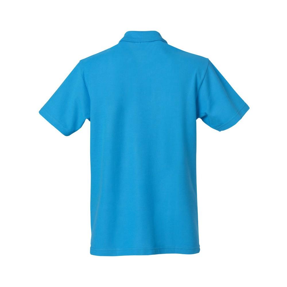 Turquoise - Lifestyle - Clique Mens Basic Polo Shirt