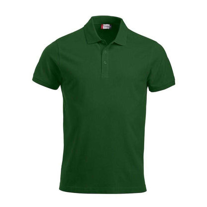 Bottle Green - Front - Clique Mens Classic Lincoln Polo Shirt