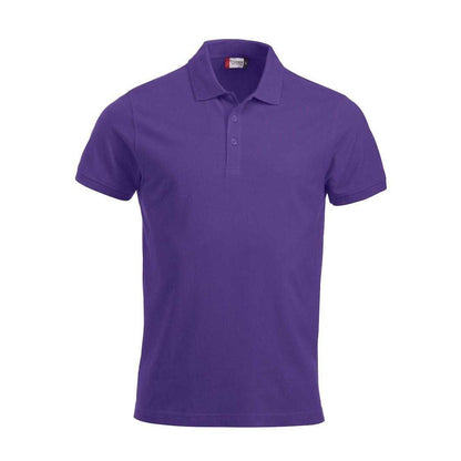 Bright Lilac - Front - Clique Mens Classic Lincoln Polo Shirt