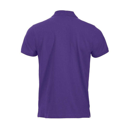 Bright Lilac - Back - Clique Mens Classic Lincoln Polo Shirt