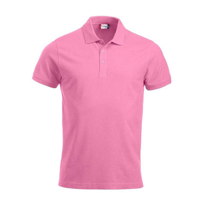Bright Pink - Front - Clique Mens Classic Lincoln Polo Shirt
