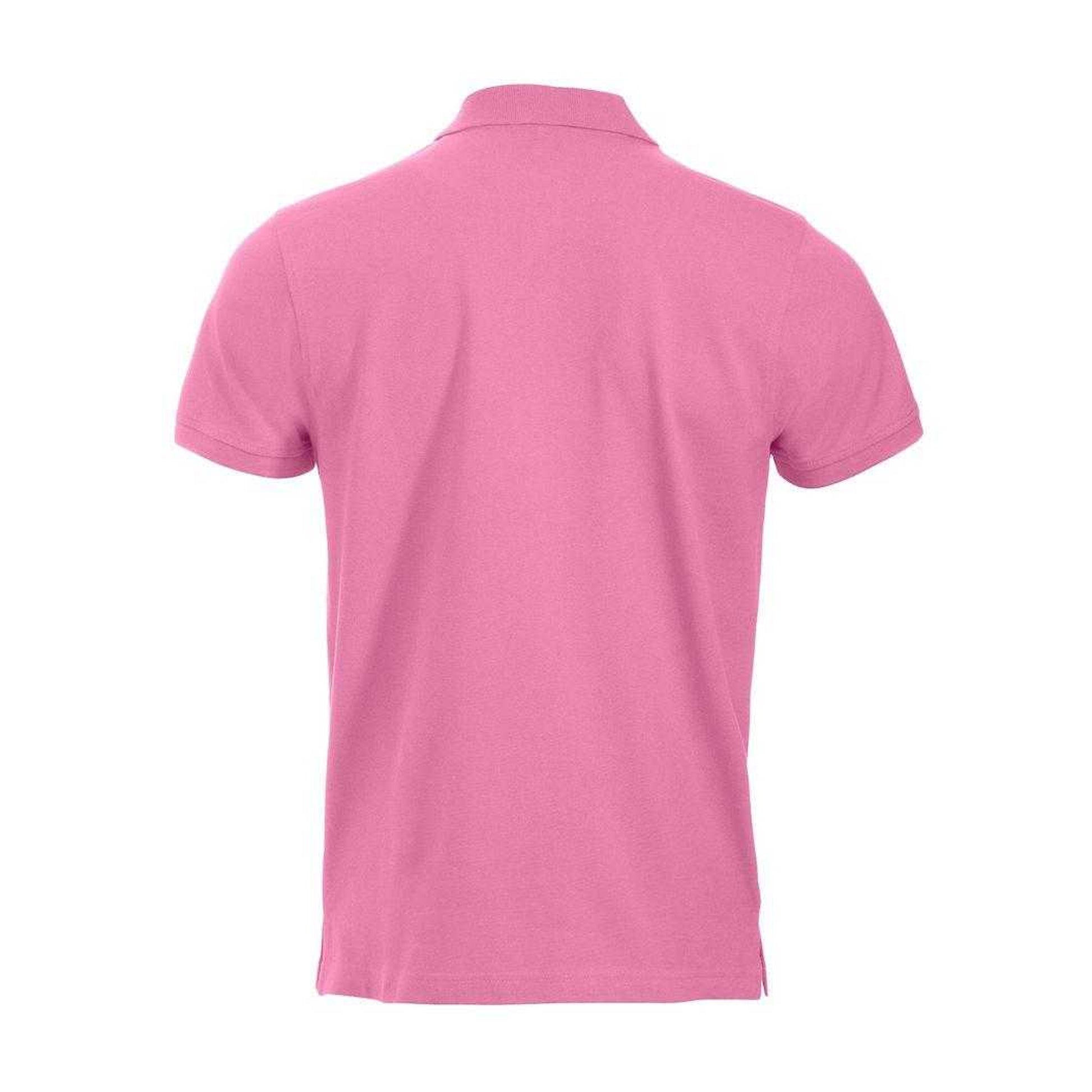 Bright Pink - Back - Clique Mens Classic Lincoln Polo Shirt