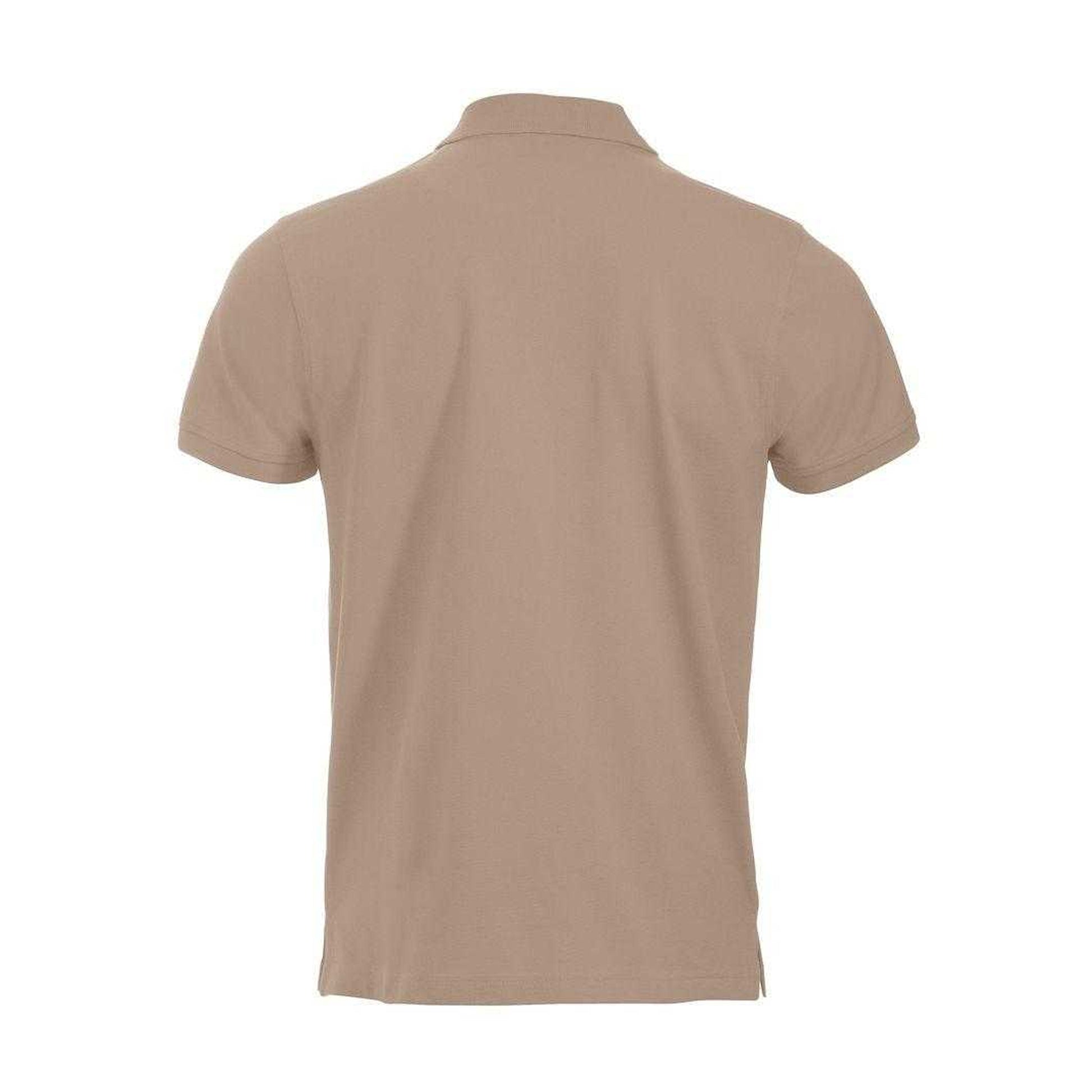 Caffe Latte - Back - Clique Mens Classic Lincoln Polo Shirt