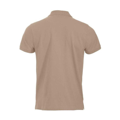 Caffe Latte - Back - Clique Mens Classic Lincoln Polo Shirt