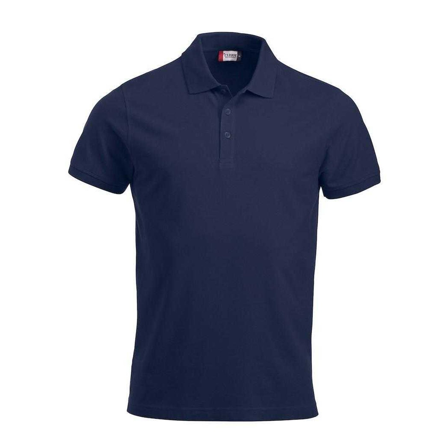 Dark Navy - Front - Clique Mens Classic Lincoln Polo Shirt