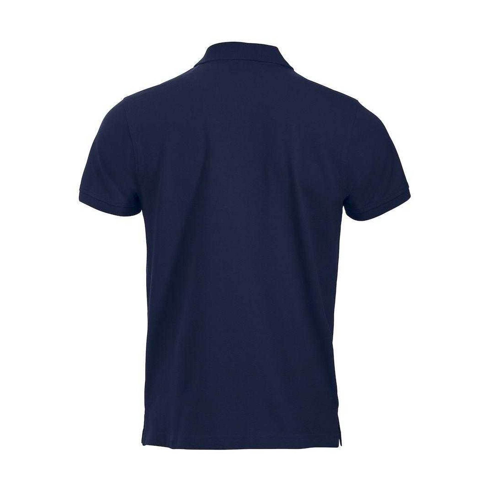 Dark Navy - Back - Clique Mens Classic Lincoln Polo Shirt