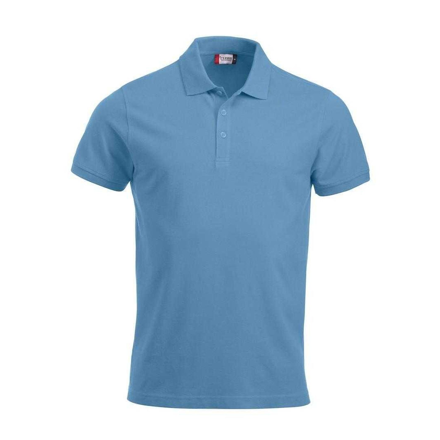 Light Blue - Front - Clique Mens Classic Lincoln Polo Shirt