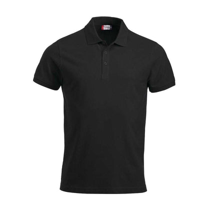 Black - Front - Clique Mens Classic Lincoln Polo Shirt