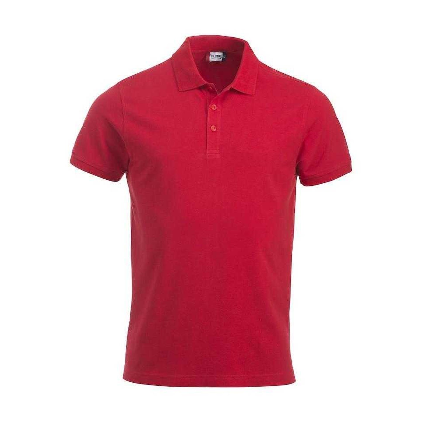 Red - Front - Clique Mens Classic Lincoln Polo Shirt