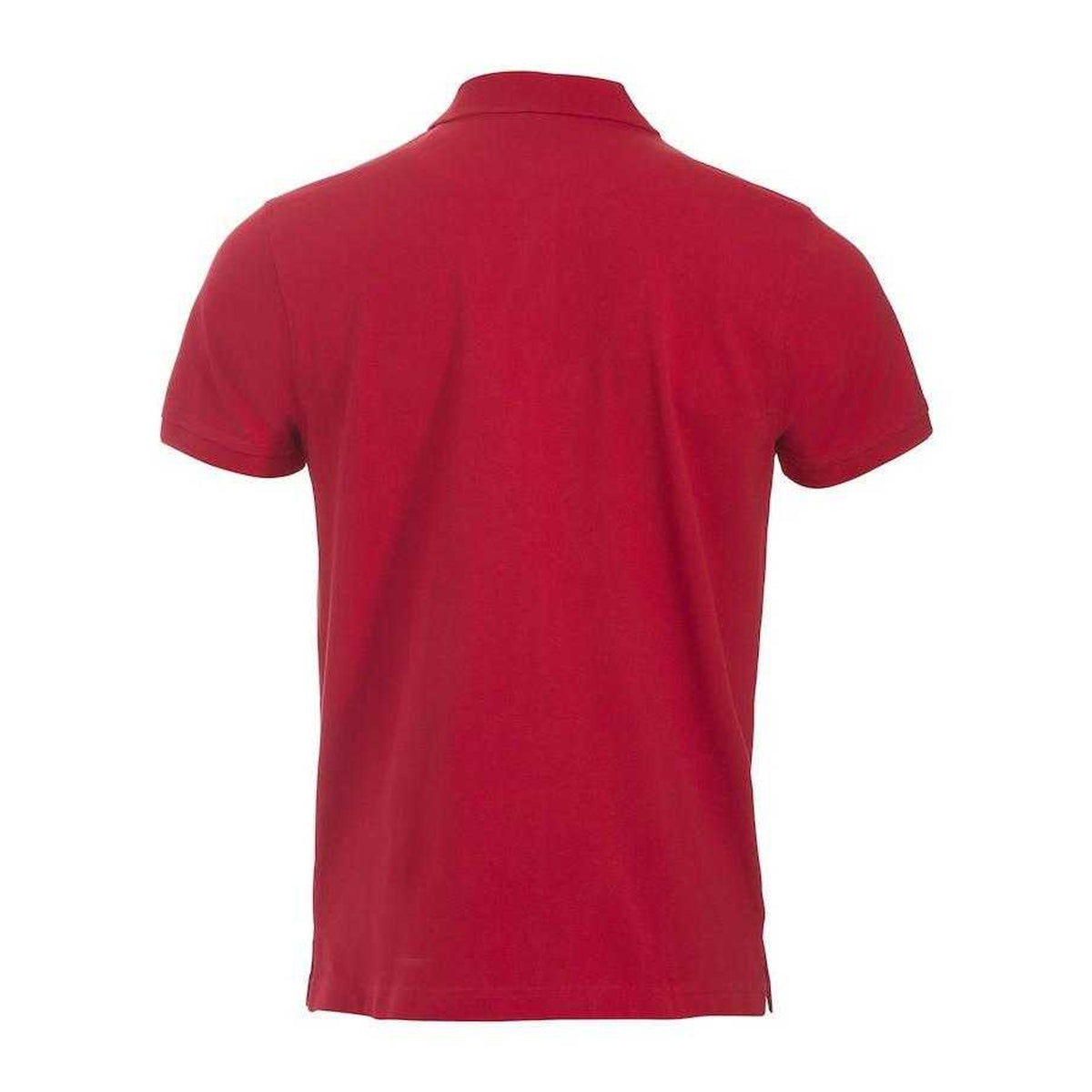 Red - Back - Clique Mens Classic Lincoln Polo Shirt