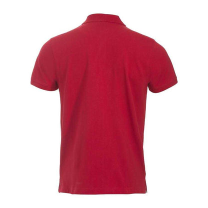 Red - Back - Clique Mens Classic Lincoln Polo Shirt