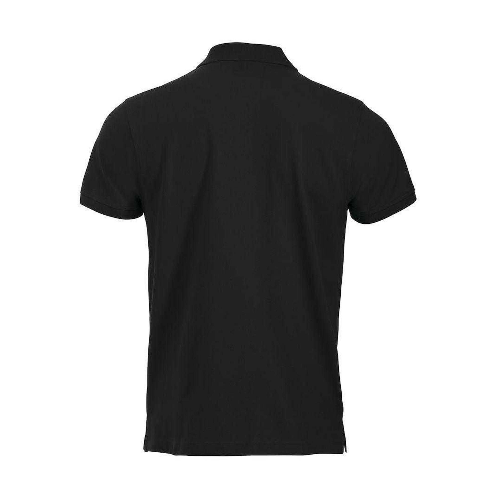 Black - Back - Clique Mens Classic Lincoln Polo Shirt