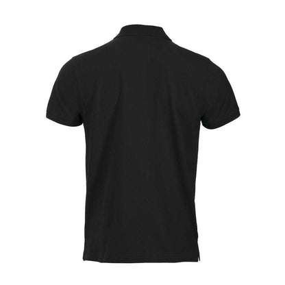 Black - Back - Clique Mens Classic Lincoln Polo Shirt