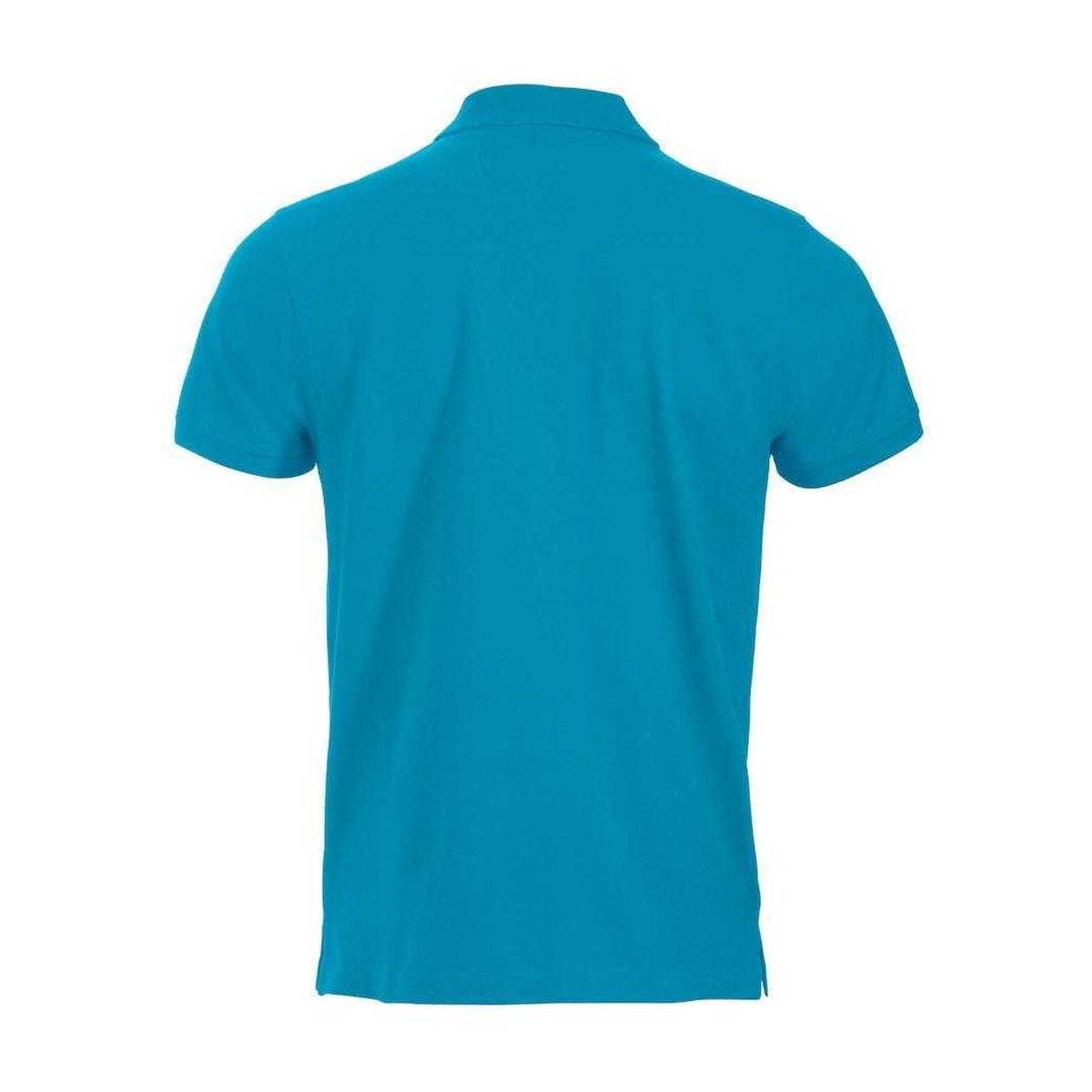 Turquoise - Back - Clique Mens Classic Lincoln Polo Shirt