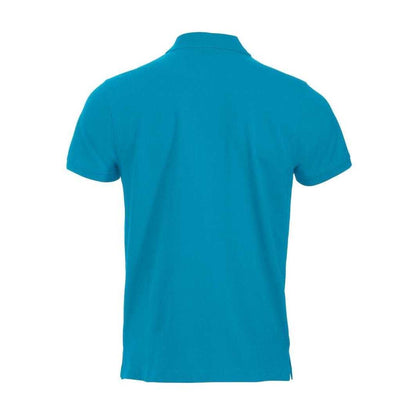 Turquoise - Back - Clique Mens Classic Lincoln Polo Shirt