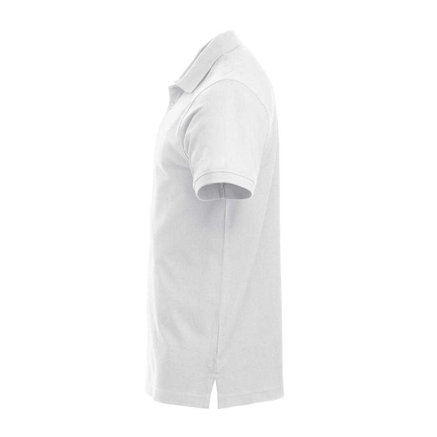 White - Back - Clique Mens Classic Lincoln Polo Shirt