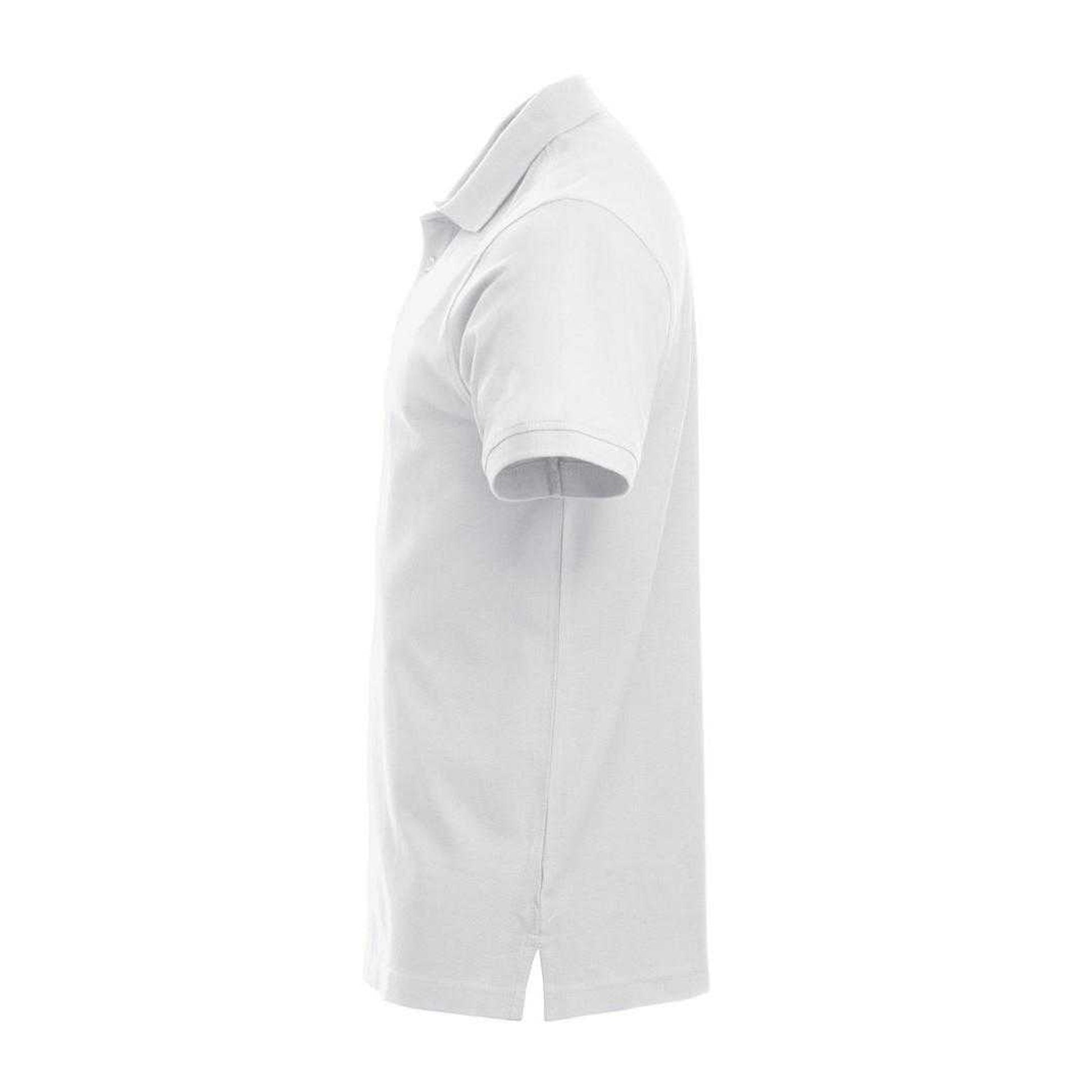 White - Back - Clique Mens Classic Lincoln Polo Shirt