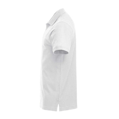 White - Back - Clique Mens Classic Lincoln Polo Shirt