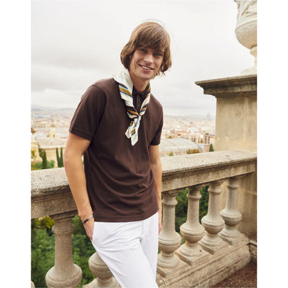 Light Beige - Front - Clique Mens Classic Lincoln Polo Shirt