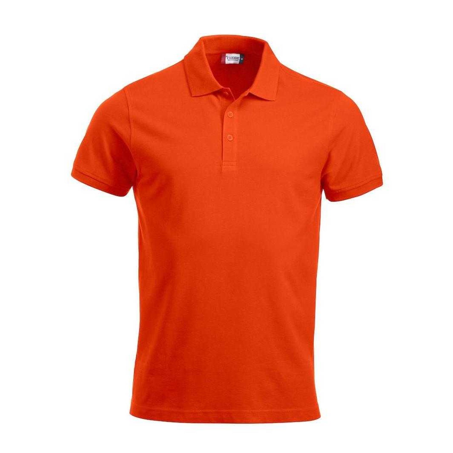 Blood Orange - Front - Clique Mens Classic Lincoln Polo Shirt