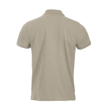 Light Beige - Pack Shot - Clique Mens Classic Lincoln Polo Shirt