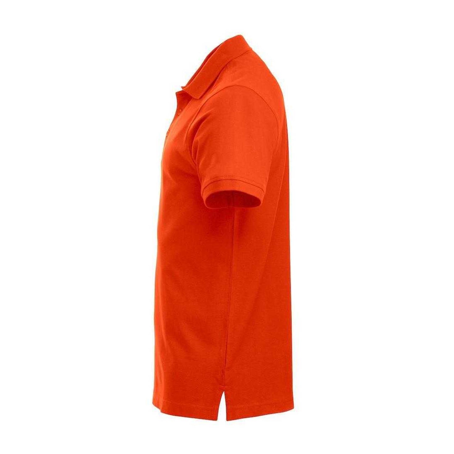 Blood Orange - Side - Clique Mens Classic Lincoln Polo Shirt