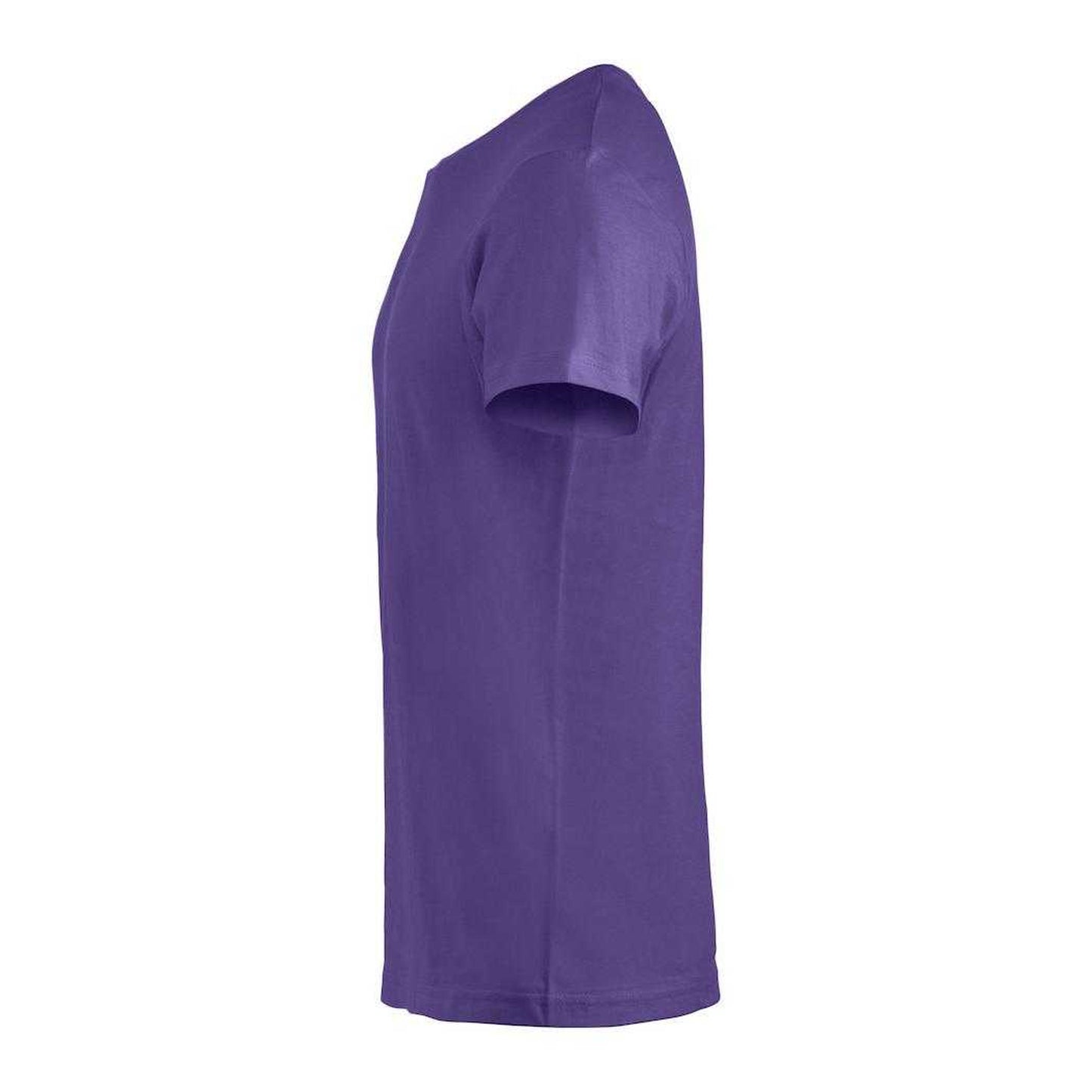 Bright Lilac - Side - Clique Mens Basic T-Shirt