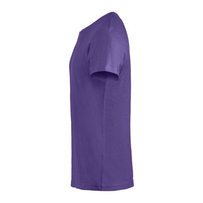 Bright Lilac - Side - Clique Mens Basic T-Shirt