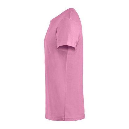 Bright Pink - Side - Clique Mens Basic T-Shirt