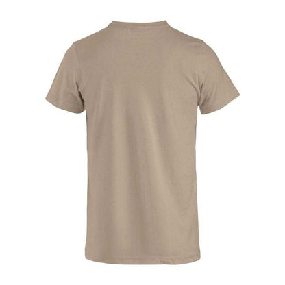 Caffe Latte - Back - Clique Mens Basic T-Shirt