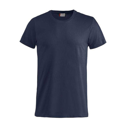 Dark Navy - Front - Clique Mens Basic T-Shirt