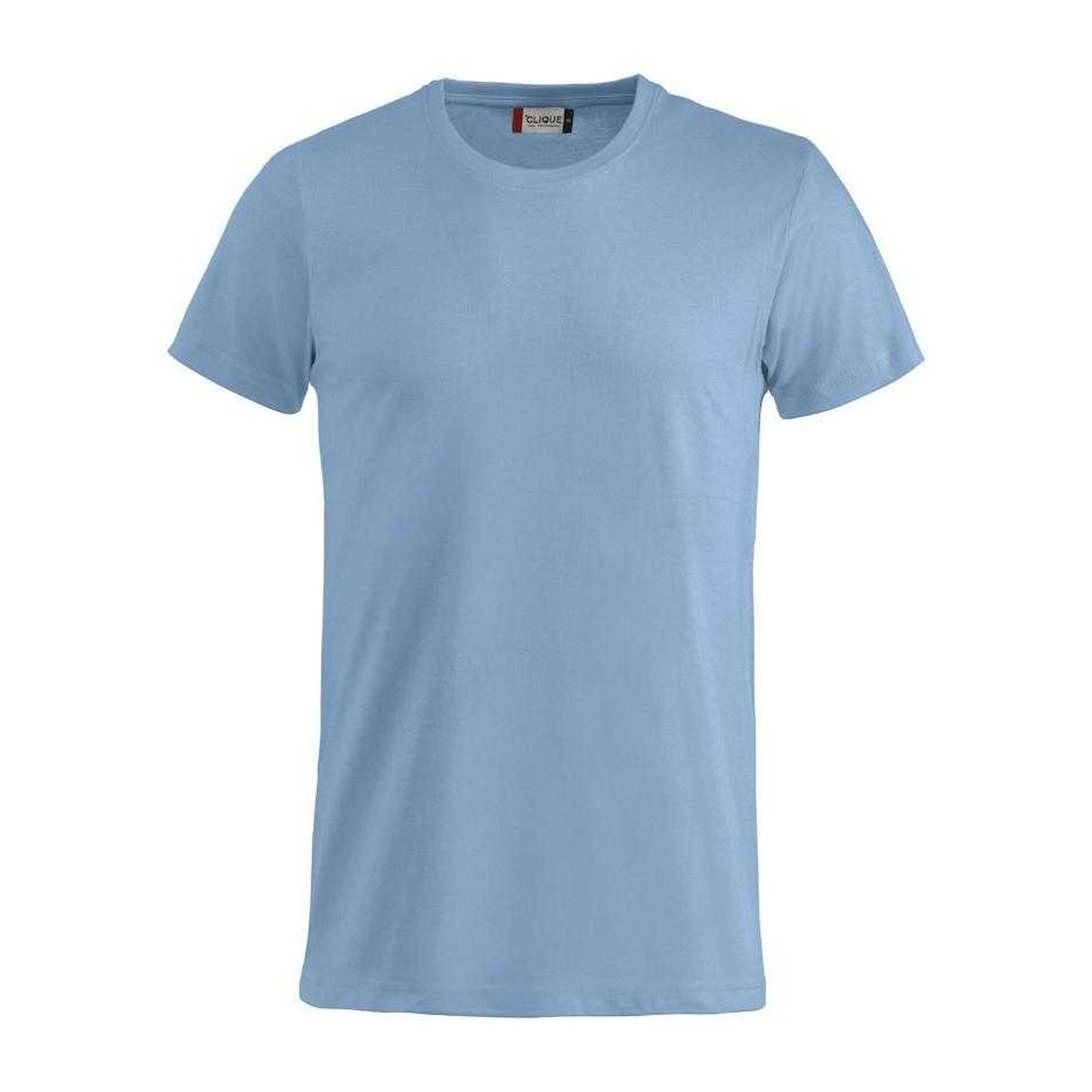 Light Blue - Front - Clique Mens Basic T-Shirt
