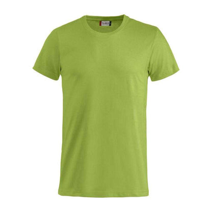 Light Green - Front - Clique Mens Basic T-Shirt