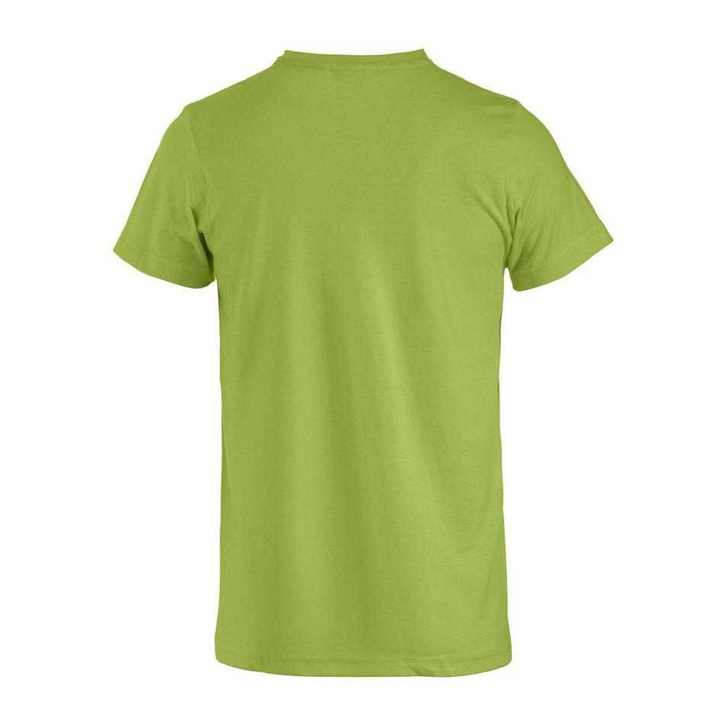 Light Green - Back - Clique Mens Basic T-Shirt