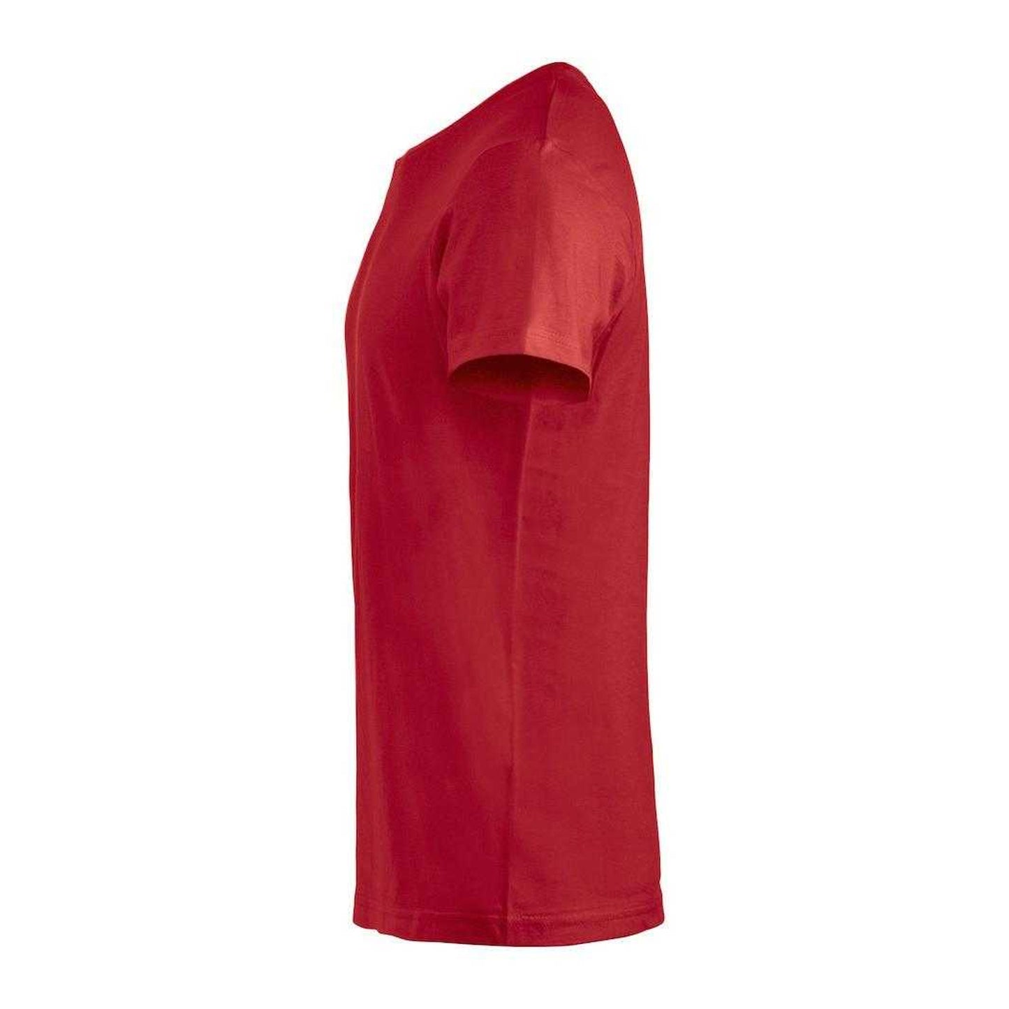 Red - Side - Clique Mens Basic T-Shirt