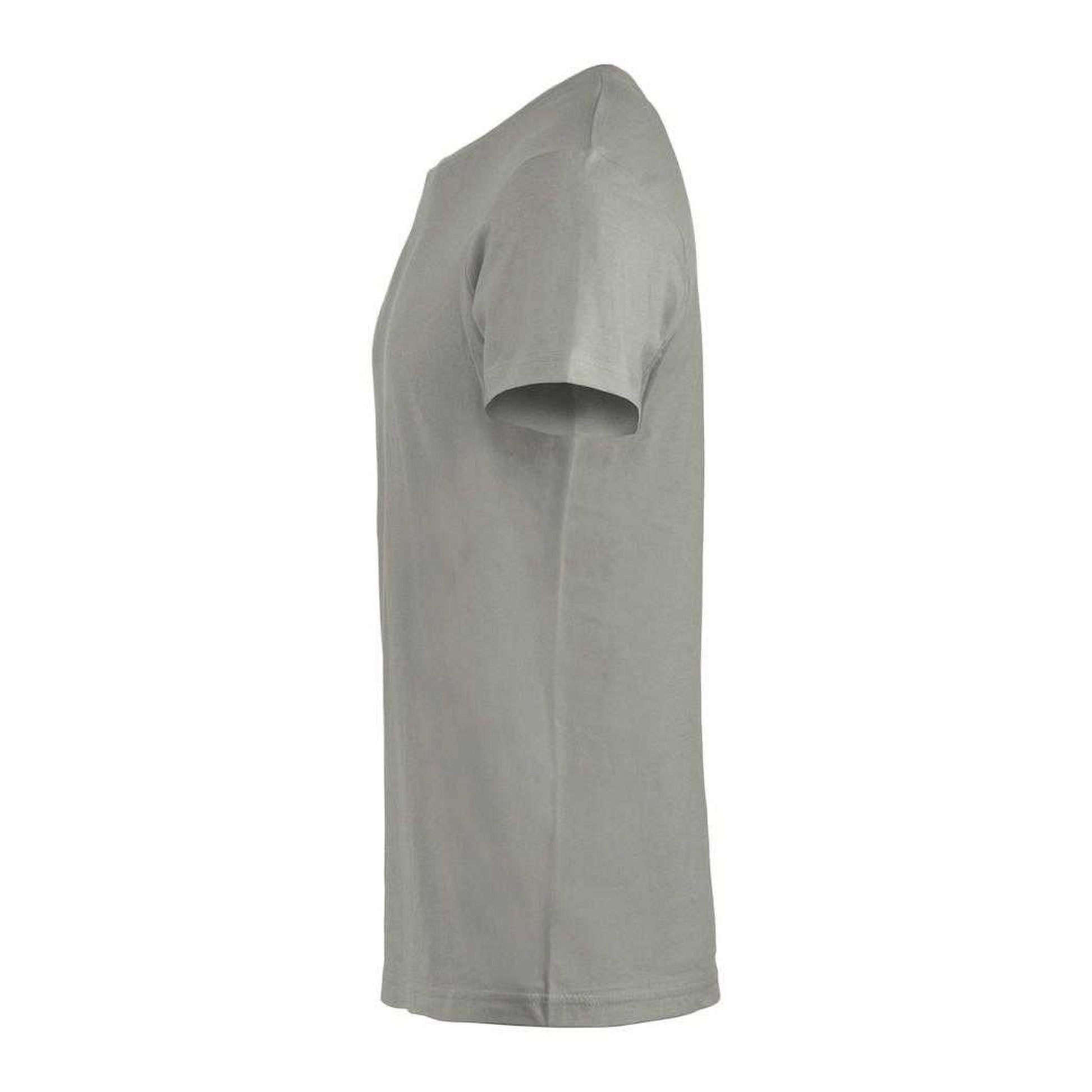 Silver - Side - Clique Mens Basic T-Shirt