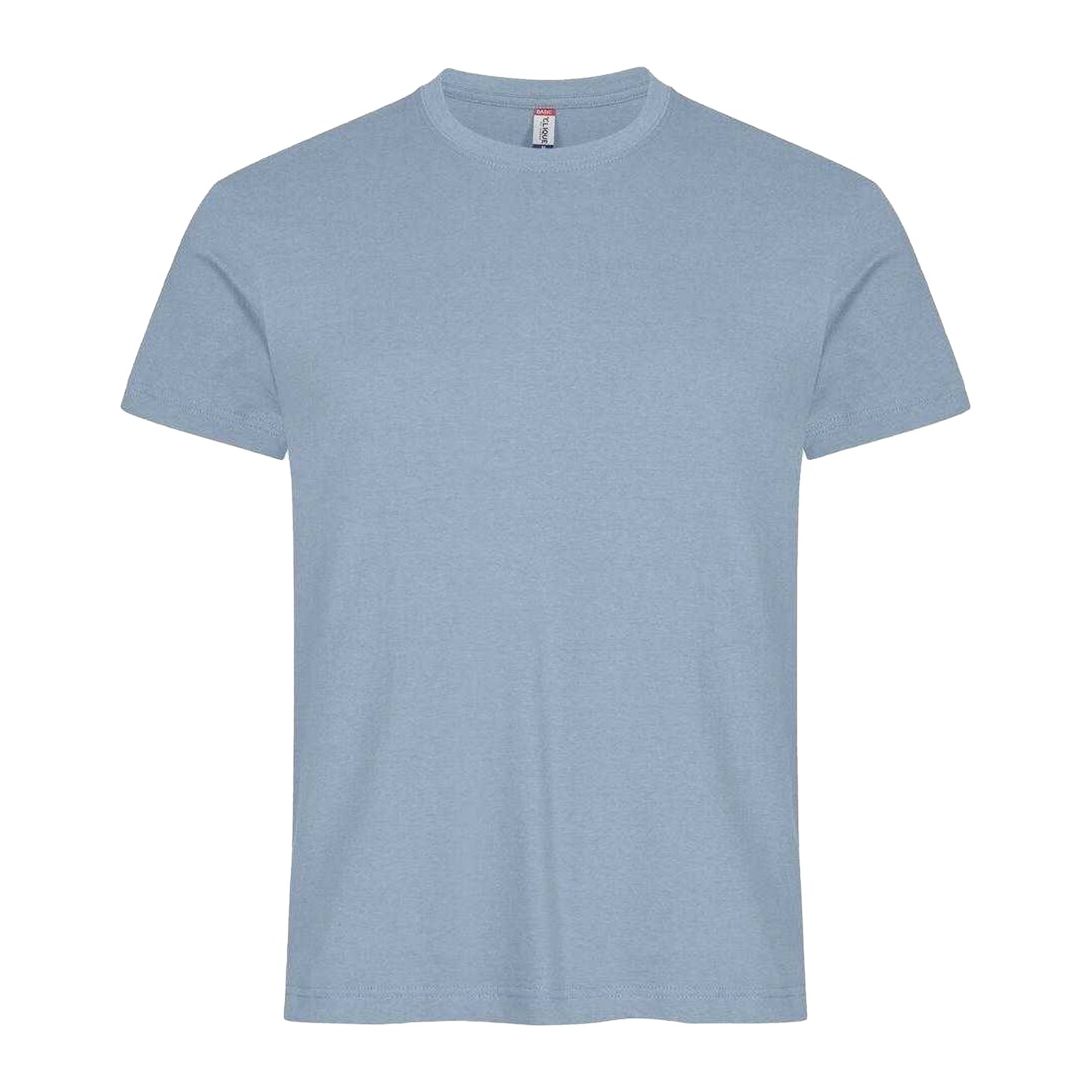 Soft Blue - Front - Clique Mens Basic T-Shirt