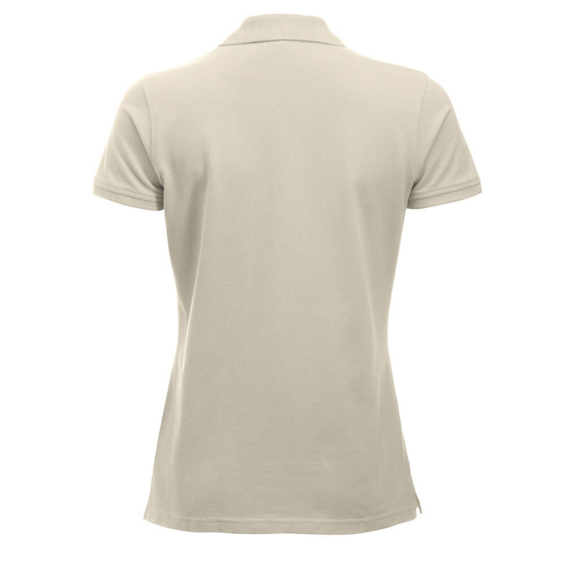 Light Khaki - Lifestyle - Clique Womens-Ladies Classic Marion Melange Polo Shirt