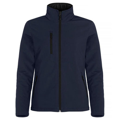 Dark Navy - Front - Clique Womens-Ladies Padded Soft Shell Jacket