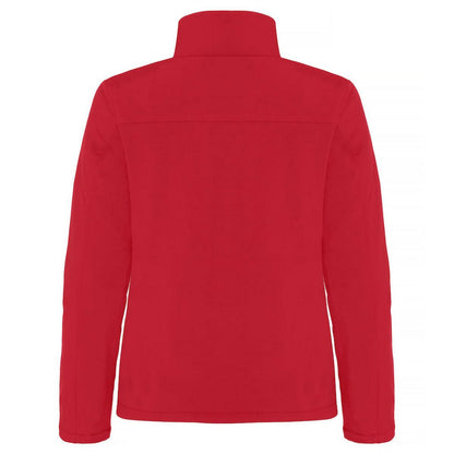 Red - Back - Clique Womens-Ladies Padded Soft Shell Jacket
