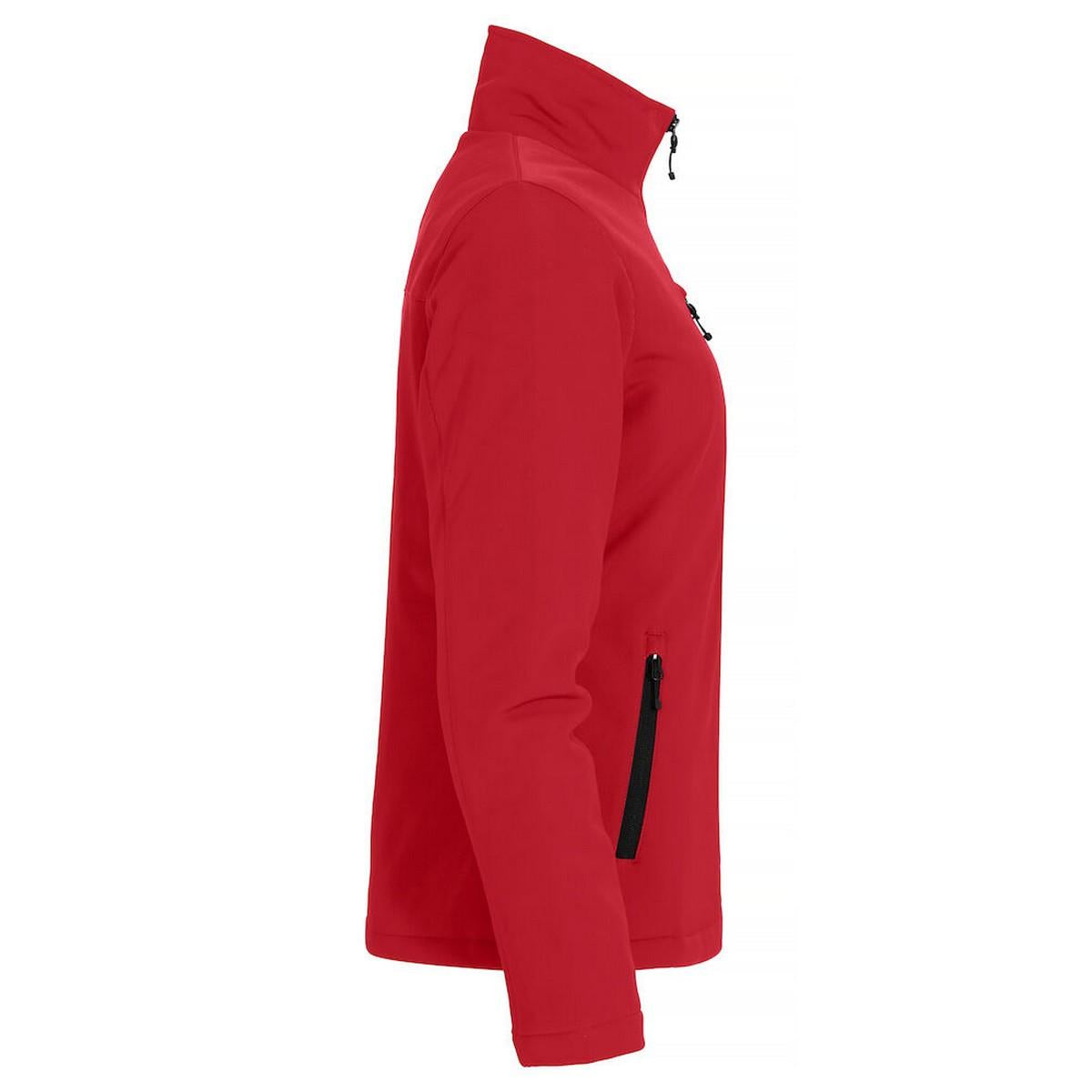 Red - Lifestyle - Clique Womens-Ladies Padded Soft Shell Jacket