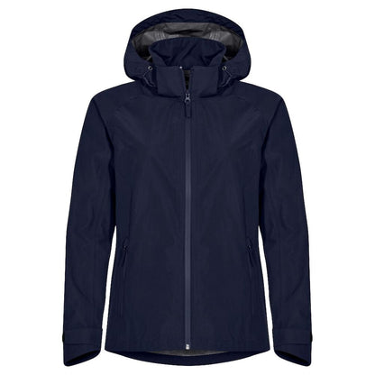Dark Navy - Front - Clique Womens-Ladies Classic Soft Shell Jacket
