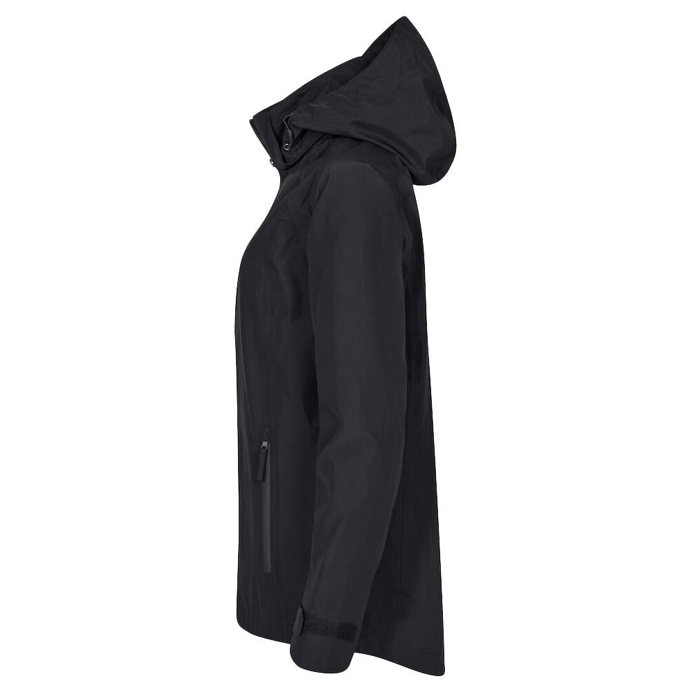 Black - Side - Clique Womens-Ladies Classic Soft Shell Jacket
