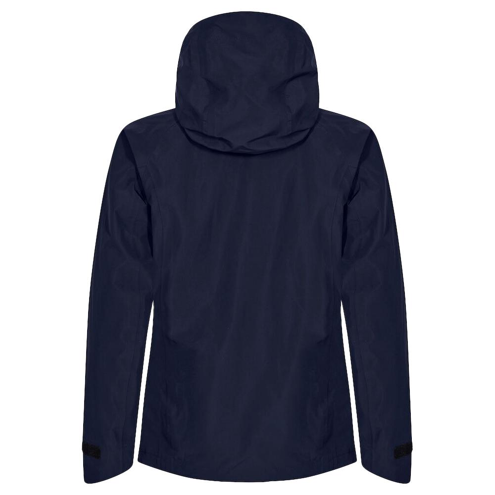 Dark Navy - Back - Clique Womens-Ladies Classic Soft Shell Jacket