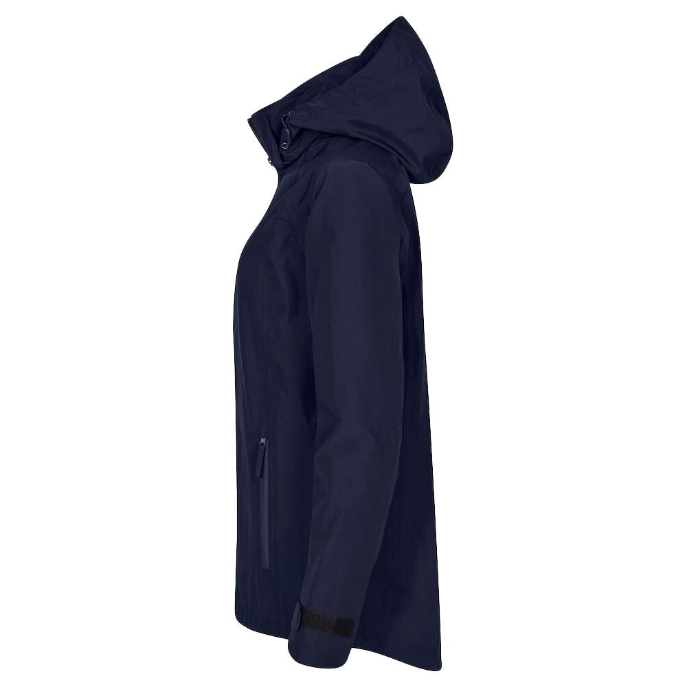 Dark Navy - Side - Clique Womens-Ladies Classic Soft Shell Jacket