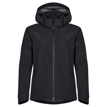 Black - Front - Clique Womens-Ladies Classic Soft Shell Jacket