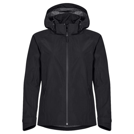 Black - Front - Clique Womens-Ladies Classic Soft Shell Jacket